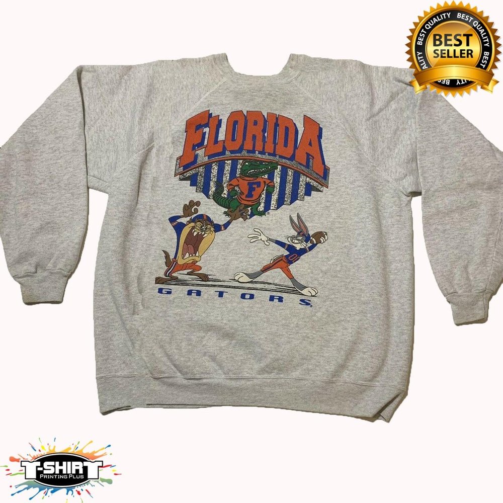Vintage NCAA Florida Gators Looney Tunes Shirt, University Of Florida Shirt, Col